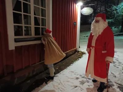 Kuva: Kartanonkosken joulupukki