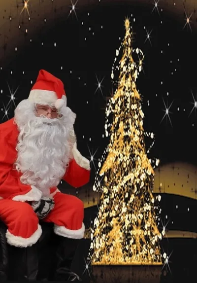 Kuva: Joulupukki ja muori