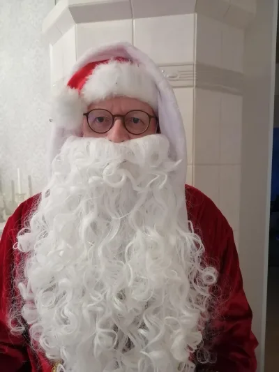 Kuva: Mukava ja perinteinen joulupukki