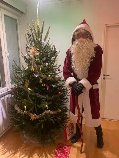 Kuva: Laulava Joulupukki Turussa